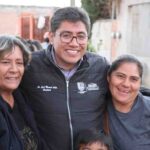 Inaugura Saúl Monreal tres obras de colocación de concreto hidráulico en diversas colonias