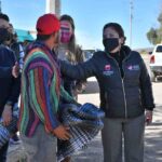 Entregan apoyos Sara Hernández y Susy Solís en comunidades de Guadalupe