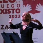 Actriz Leticia Perdigón lee a Zacatecas la obra de Inés Arredondo, León Felipe y Jaime Sabines