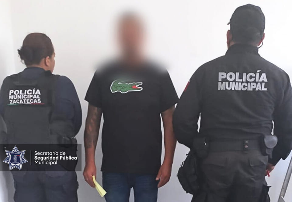 Por golpear a su pareja, detienen en colonia de Zacatecas a Juan ...