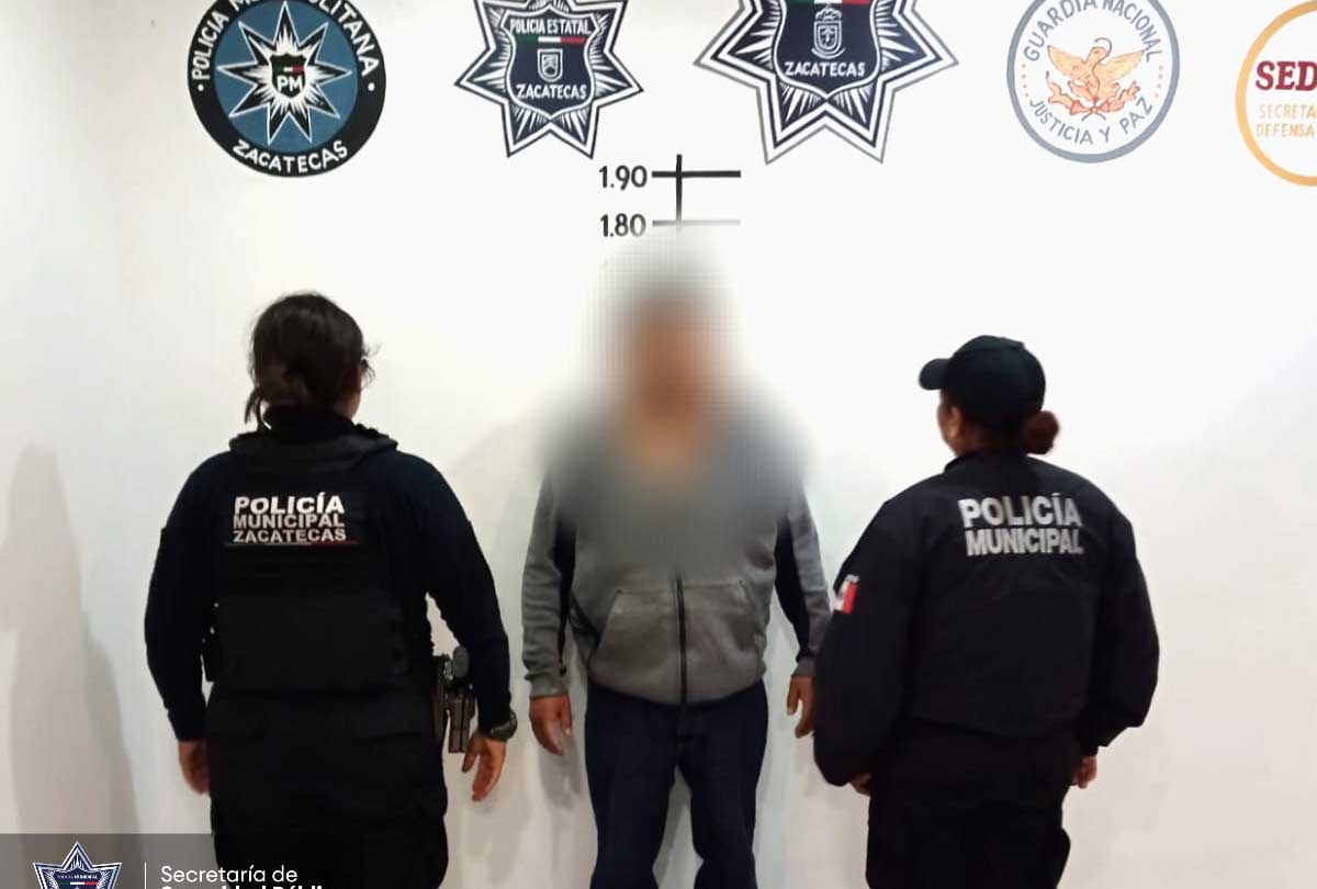 Por el presunto delito de violencia familiar; detienen en Zacatecas a ...
