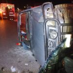 Un hombre queda prensado tras aparatoso choque en Zacatecas (video)