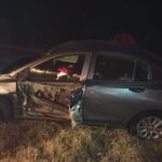 Camión fantasma impacta a vehículo y lo saca de la carretera