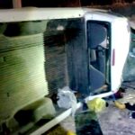 Se registra otra volcadura más en carretera de Guadalupe