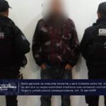 Tras robar a una persona con violencia, es detenido por policías de Zacatecas