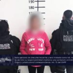 Policías estatales y municipales detienen a ladrona en Zacatecas