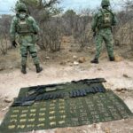 Fuerzas de seguridad desmantelan narcocampamento en Zacatecas