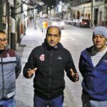 Supervisa Pepe Saldívar trabajo de Barrido Manual en calles de la zona centro