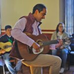 Visita Pepe Saldívar talleres del Instituto Municipal de Cultura