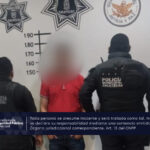 Policías detienen a borracho en Zacatecas por golpear a sus familiares
