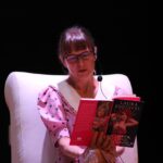 Actriz Nailea Norvind lee a los zacatecanos fragmentos de la obra de Laura Esquivel