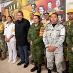 Implementan gobernador David Monreal, Sedena y GN protocolos preventivos por tormenta Alberto