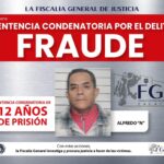 Sentencian a 12 años de prisión a Alfredo N. por el delito de fraude