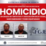 Vinculan a proceso a Josúe “N” y Martín “N” por diversos delitos en Zacatecas