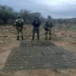 Revientan narcocampamento en Zacatecas; aseguran cargadores y cartuchos útiles