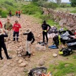 Corporaciones de Zacatecas y Jalisco rescatan cadáver de una presa (video)