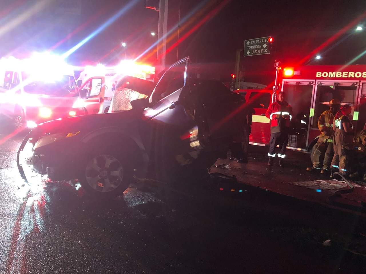 Fatal accidente deja una pareja sin vida; viajaban a exceso de ...