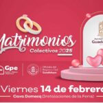 En el mes de febrero te puedes casar de manera gratuita en Guadalupe