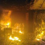 Bomberos de Protección Civil Estatal sofocan incendio de casa habitación