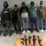 Detienen a cuatro malandros tras atacar a balazos a policías estatales en Zacatecas (video)