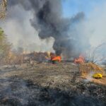 Bomberos de Zacatecas controlan fuertes incendios en la capital