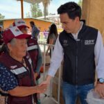 Entregan apoyos de Corazón Contento a familias habitantes de Luis Moya