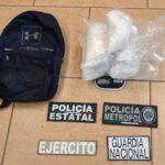 Operativo conjunto frena distribución de droga; aseguran 3.6 kilos de cristal