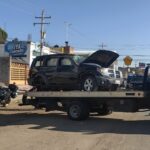 Madre y sus dos hijos sobreviven a fuerte accidente en Guadalupe