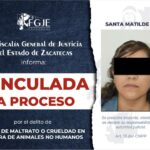 Justicia para los animales; procesan a mujer por crueldad en Zacatecas