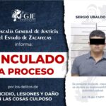 Cuatro personas perdieron la vida; Fiscalía de Zacatecas logra vinculación a proceso