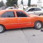 Protección Civil atiende a lesionado tras choque en la García Salinas