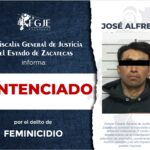 Sentencian a 25 años de prisión a responsable de feminicidio