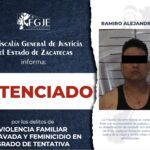 Más de cuatro décadas de prisión para agresores de mujeres en Zacatecas