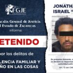 Fiscalía ejecuta órdenes de aprehensión en Zacatecas y Guadalupe