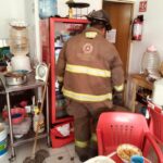 Flamazo por gas LP deja a una mujer lesionada en Guadalupe