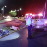 Muere motociclista tras brutal choque frente a base de Protección Civil