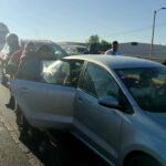 Mujer en presunto estado de ebriedad causa choque múltiple en el bulevar