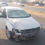 Familia sobrevive a fuerte accidente en el bulevar metropolitano