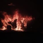 Fatal accidente provoca intensa movilización y apagones en varias colonias