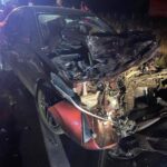 Brutal choque frontal en la federal 45 deja fuerte movilización de rescate