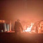 Se incendia área de producción en bodega de Zacatecas