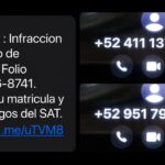 Estafadores envían mensajes por supuestas infracciones viales