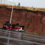 Mientras atendían emergencias, sufren fuerte accidente elementos de Protección Civil