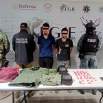 Caen dos presuntos generadores de violencia en operativo de seguridad