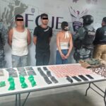 Fresnillo bajo fuerte operativo; capturan a tres y decomisan droga