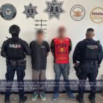 Detienen a dos señalados por presunto robo de herramientas