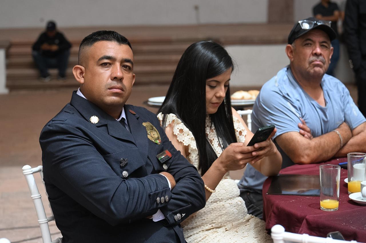 Reconoce Gobierno de Zacatecas gran amor a la patria de las y los bomberos
